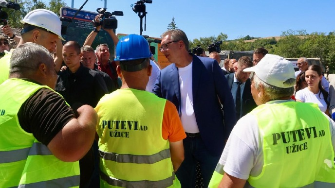 Pri kraju auto-put do Bosne